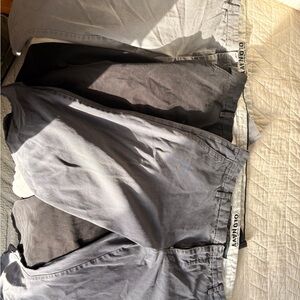 3 pairs of Old Navy Gray Chinos & Khakis for Men for $20